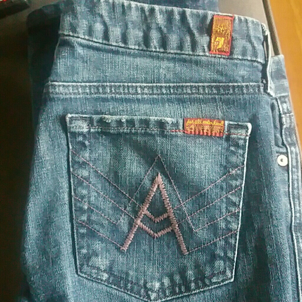 7 For All Mankind "A" pocket size 28
